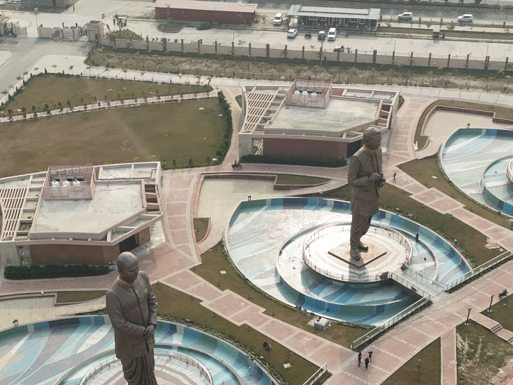 राष्ट्र प्रेरणा स्थल 3 ब्राह्मण नेताओं को समर्पित:यूपी में अखिलेश-मायावती की राह पर BJP, दशकों तक ब्राह्मणों को साधेगा