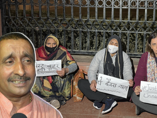 कुलदीप सेंगर की जमानत को SC में चुनौती देगी CBI:उन्नाव रेप पीड़ित राहुल-सोनिया से मिली; बोलीं- मेरी बात सुनकर दोनों की आंखें नम हो गईं