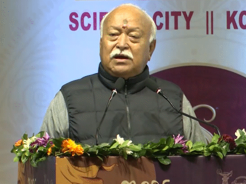 भागवत बोले- संघ को BJP के चश्मे से देखना गलत:एक्सरसाइज करने का मतलब यह नहीं कि किसी पर हमला करने की योजना बना रहे