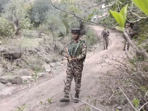 जम्मू-कश्मीर- उधमपुर एनकाउंटर में एक पुलिसकर्मी शहीद:एक आतंकी को भी गोली लगी; रात में ऑपरेशन रोका गया