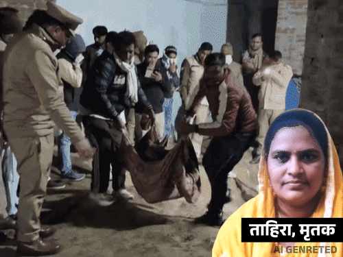 शामली में बुर्का न पहनने पर पत्नी-दो बेटियों की हत्या:आंगन में दफनाया, बोला- दो को गोली मारी, एक का गला घोंटा