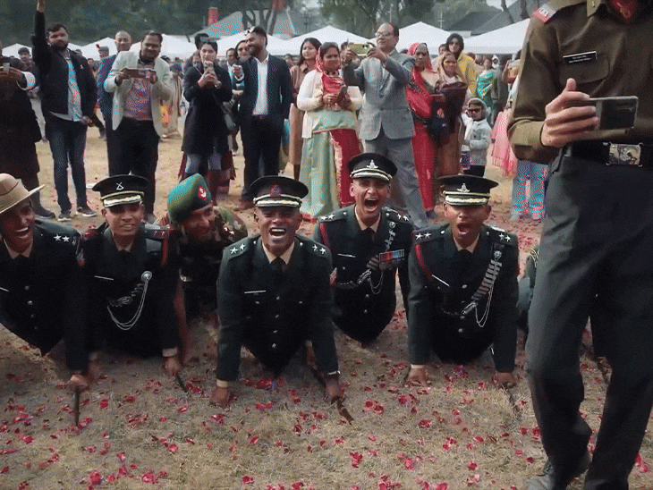 अब्दुल कलाम ने हाथ थामकर कहा- ये फौजी का हाथ:महीने में 800 रुपए कमाकर मां ने बनाया लेफ्टिनेंट, IMA की पासिंग आउट परेड में कैडेट्स ने देश की रक्षा की शपथ ली