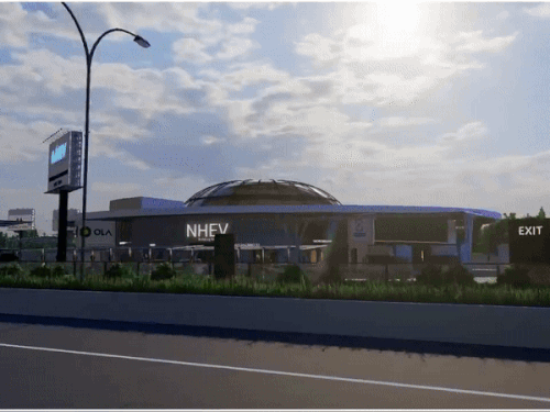 वर्ल्ड का सबसे लंबा ई-हाईवे बनाने की तैयारी:दिल्ली-गुरुग्राम-जयपुर हाईवे पर हर 50KM पर होगा EV चार्जिंग हब; हवा-हाइड्रोजन से पावर