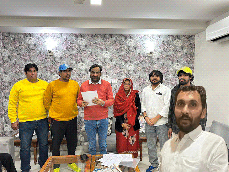 हरियाणा के गैंगस्टर के सपोर्ट में आए राजस्थान के सांसद:पत्नी को मदद का भरोसा दिलाया; जाट आरक्षण हिंसा में उम्रकैद की सजा काट रहा