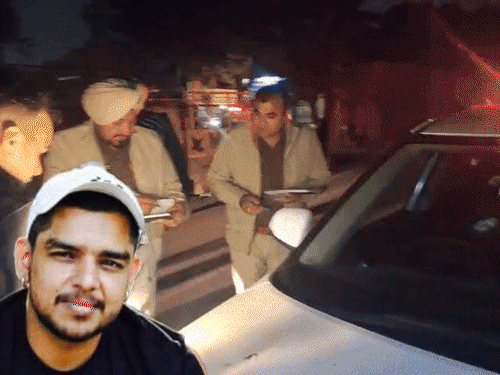 चंडीगढ़ में युवक की 5 गोलियां मारकर हत्या:जिम जाते गाड़ी घेरी; सवा महीने पहले शादी, पिता इंस्पेक्टर रहे; लॉरेंस-गोल्डी संग फोटो वायरल