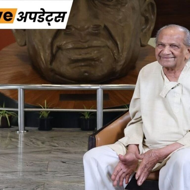 भास्कर अपडेट्स:देश के मशहूर मूर्तिकार राम सुतार का 100 की उम्र में निधन; गुजरात में सरदार पटेल की स्टैच्यू ऑफ यूनिटी डिजाइन की थी