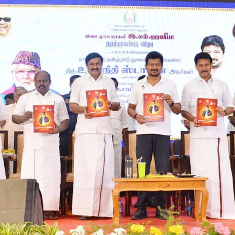 उदयनिधि बोले- तमिलनाडु पर हिंदी थोपने की इजाजत नहीं मिलेगी:केंद्र पर आरोप, कहा- ट्राई लैंग्वेज पॉलिसी लागू नहीं की इसलिए ₹2 हजार करोड़ रोके